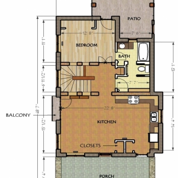 First floor plan