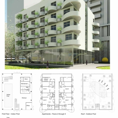 Layout board for condo project