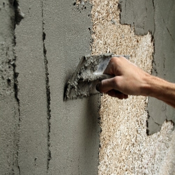 Plastering hempcrete